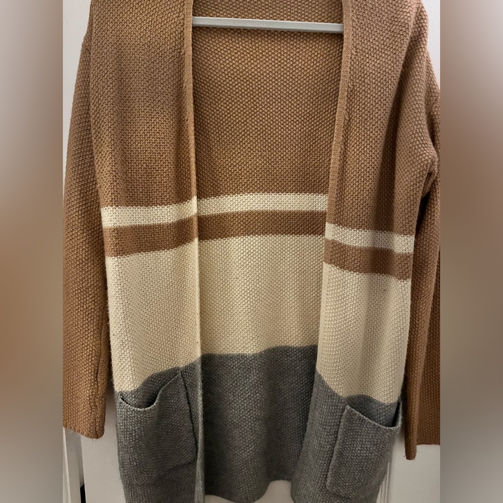 Striped cardigan